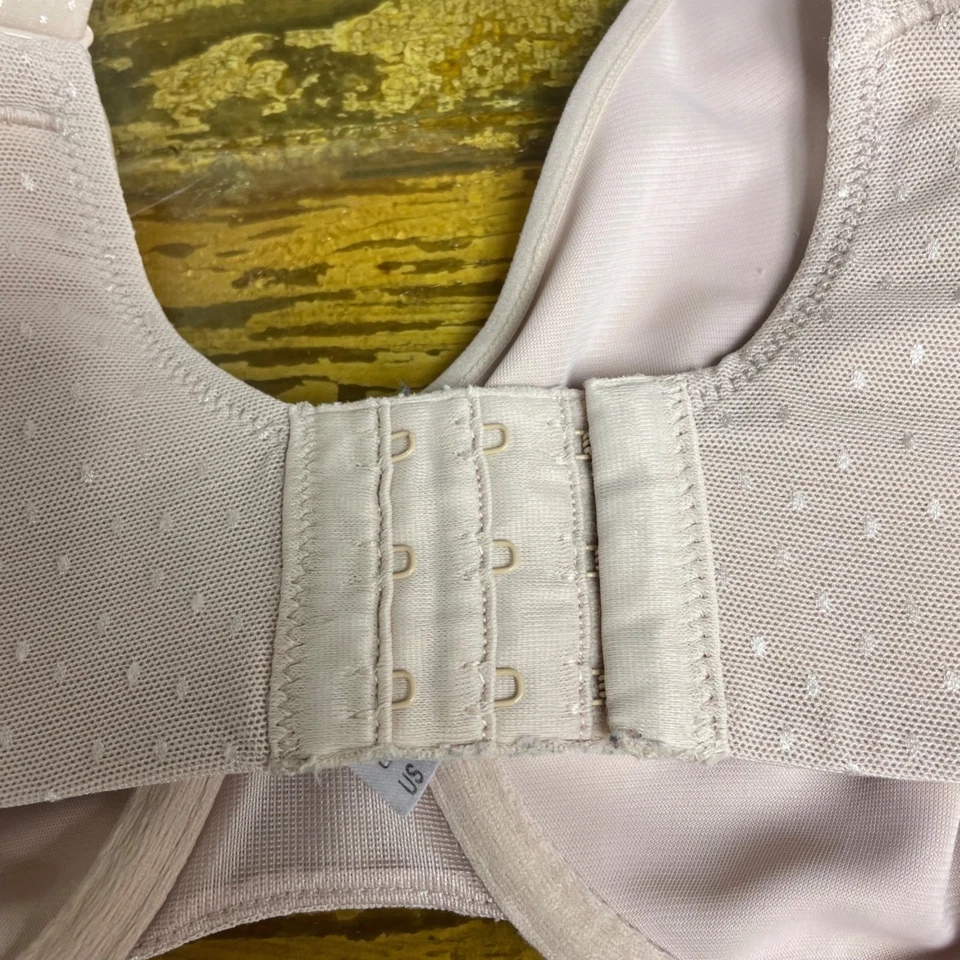 Sujetador minimizador Wacoal Back Appeal talla 34DD con aros rubor rosa 857303 Foto 4 de 4