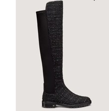 Stuart Weitzman City Boot Over the Knee Shimm...