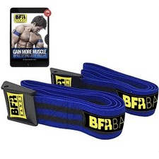 Elastic Blood Flow Restriction Bands for Arms Legs Glutes Muscle Training with