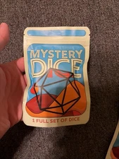 1985 Games 22449 Mystery Dice (1 Full Set of Polyhedral Dice) Random Blind Bag
