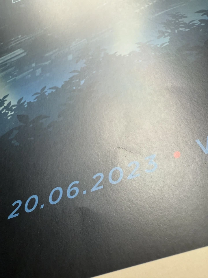 Póster de la gira The Who Waldbühne Berlín 2023 de Simon Marchner 20/06/23 Merch Foto 2 de 4