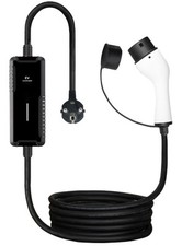Portable EV Charger - Type 2 - European 2 Pin Plug