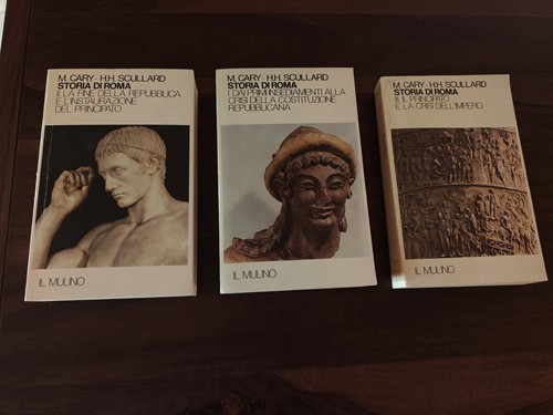 Cary, Scullard - Storia di Roma 3 volumi - Il Mulino - Prima edizione 1981