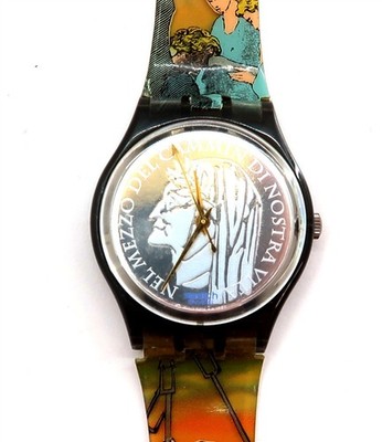 Swatch Watch LE POEME GM123 Le Poème with Case and Papers 1994 DAMAGED BAND