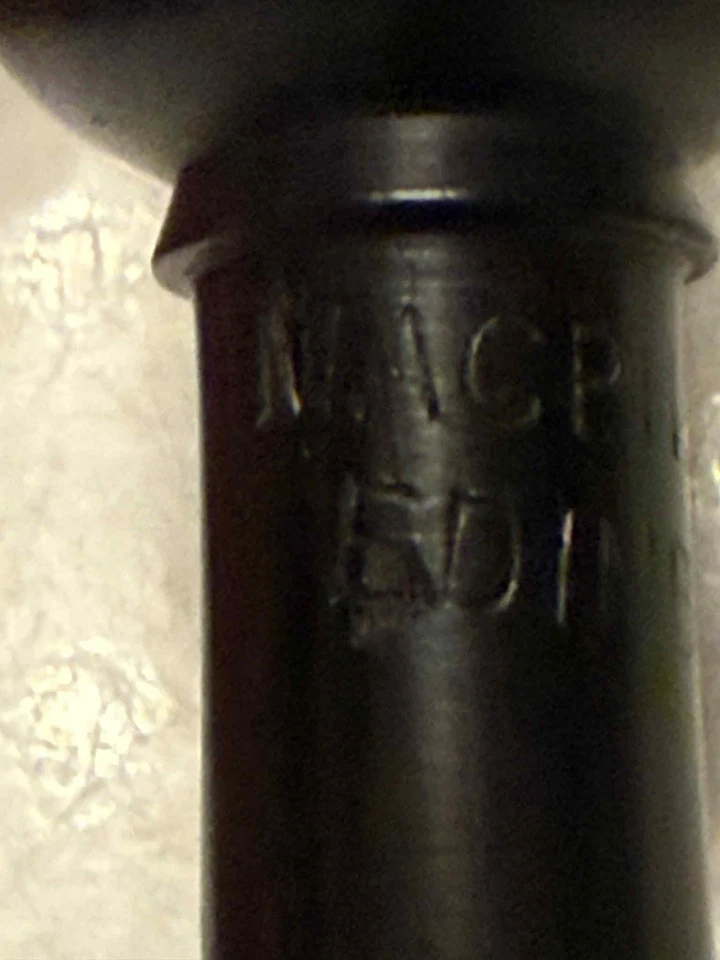 Vintage Mac Pherson Edinburgh Schottland Holz Pfifferling - Bild 3 von 4