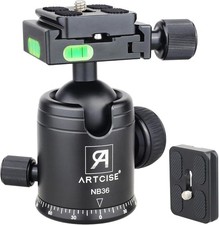 Tripod Ball Head Camera Tripod Ball Head Mount 36mm Diameter Ball ART...