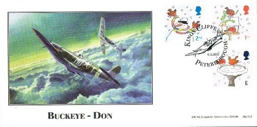 2001 christmas BUCKEYE-DON british heritage FDC