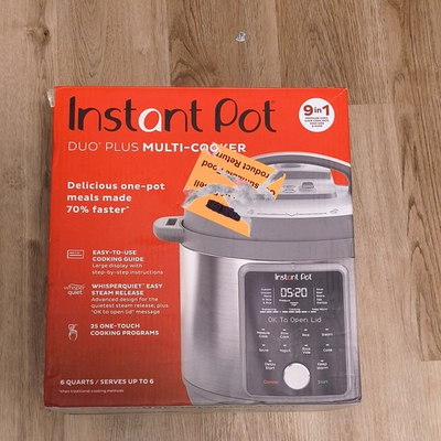 #ad ***Brand New***Instant Pot Pro 10 in 1 Slow Pressure Multi Cooker 6 Quart Black $89.98