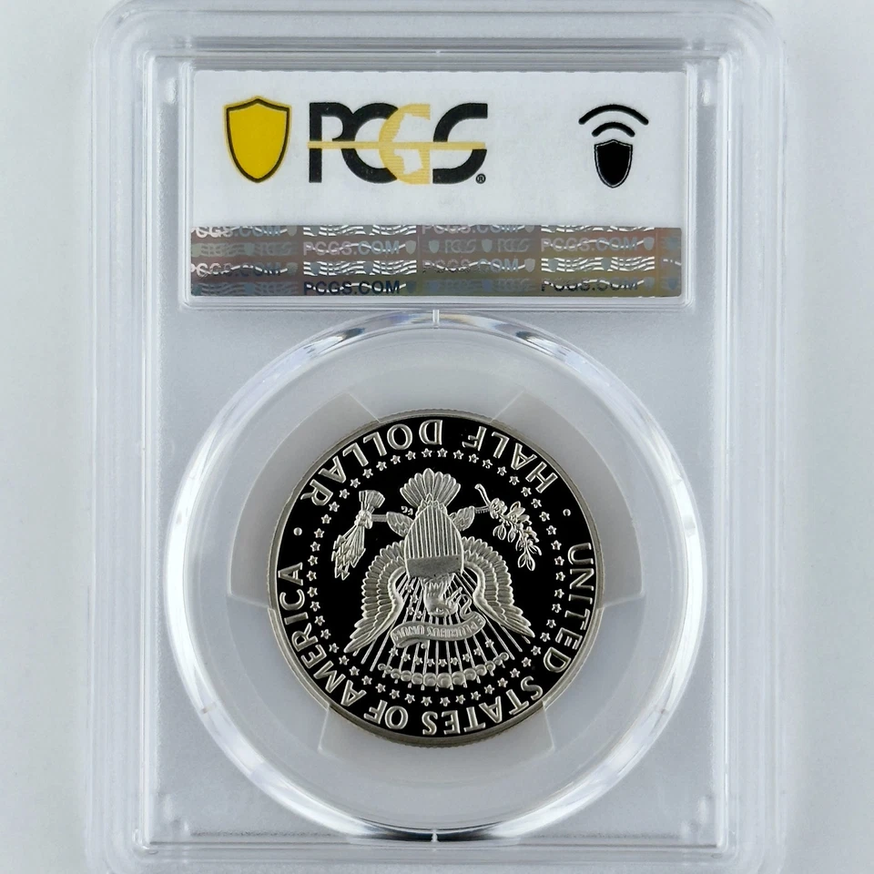 1989 S Half Dollar PR 70 DCAM Kennedy PCGS 50c Clad Best Top Grade Free Shipping - Image 4 of 4