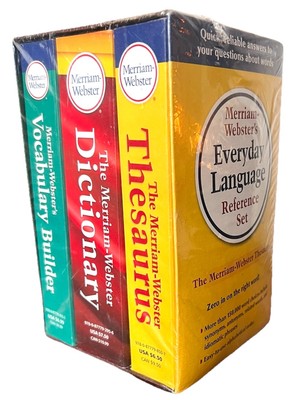 **NEW sealed - The Merriam-Websters Everyday Language Reference Set