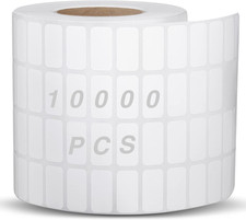 10000 Pcs Diamond Painting Storage Containers Labels White Diamond Art Stickers