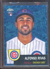 Alfonso Rivas 2022 Topps Chrome Platinum Toile White/Blue Refractor #185 67/199