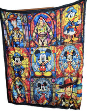 Disney Character Soft Silky Fleece Throw 50"x60" Kids Blanket