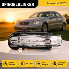 Außenspiegel Seitenblinker Links präzise Für Mercedes‑Benz C‑Klasse W203 04‑07