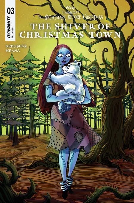 TIM BURTONS THE NIGHTMARE BEFORE CHRISTMAS THE SHIVER OF CHRISTMAS TOWN #3 CVR B