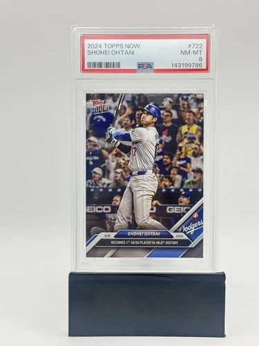 2024 Topps Now - Shohei Ohtani #722 50/50 PSA8