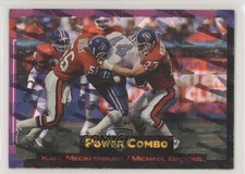1993 Pro Set Power Power Combos Prizm Karl Mecklenburg Michael Brooks #8 n1u
