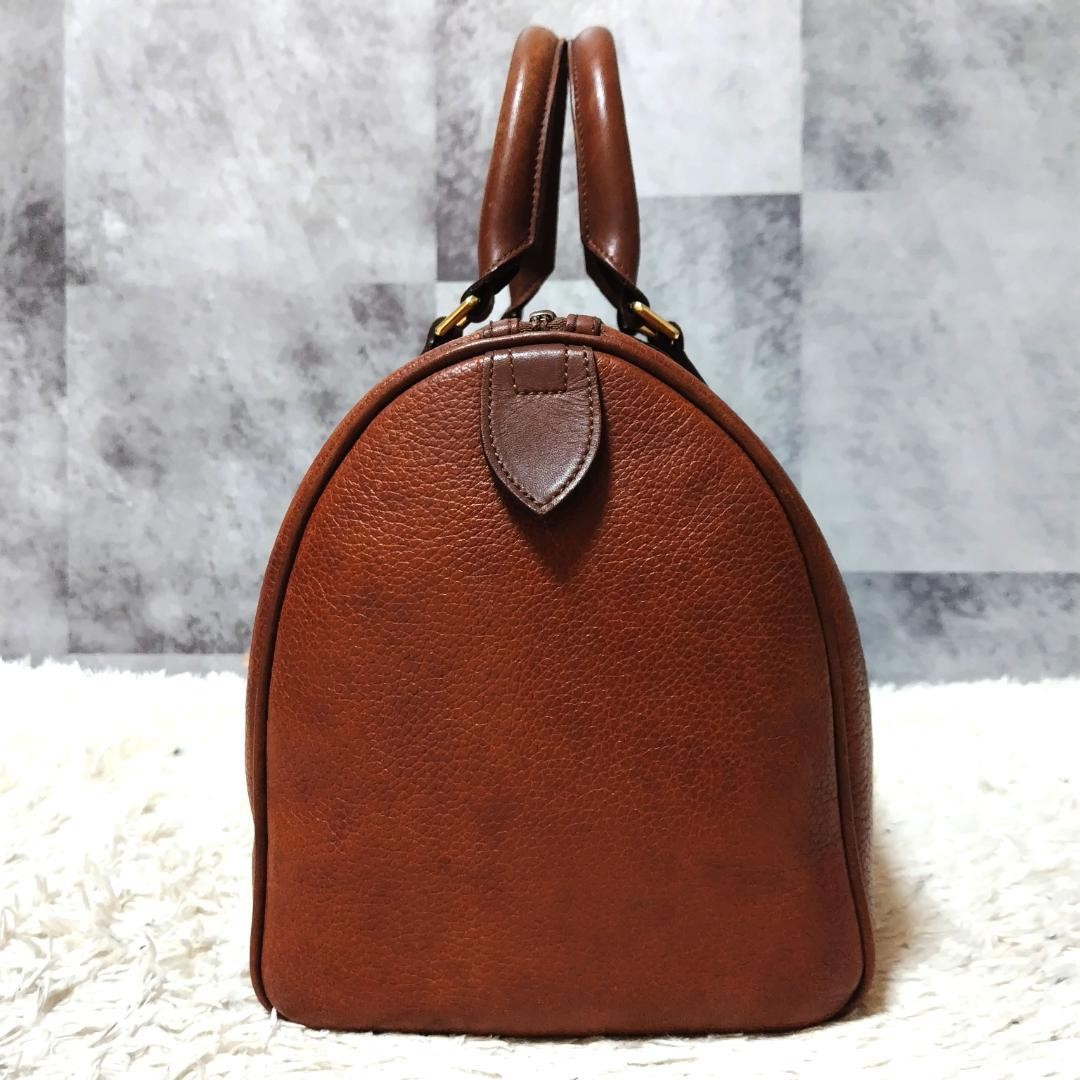 バッグ vintage Burberry mini boston bag Burberry Mini Boston Bag Nova Check Beige Brown Leather From