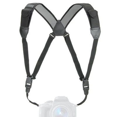 USA Gear DSLR Camera Harness Strap Kit with Comfort Pads & Quick Release System