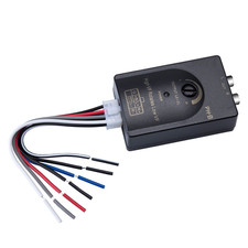 1 Pc Car RCA High to Low 2-Channel Line Output Converter Adjustable Sub Level