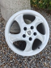 PORSCHE 911 996 TURBO TWIST 18Jx10 ET65 REAR RIM  USED REFINISHED W/ CENTER CUP
