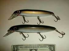 *READ* Lot of 2 Pre ROI Bucher Depth Raider Musky Lure Buchertail - Used*
