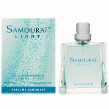 Samurai Light Fresh Aquatic Spray 100ml Natural Scent Fragrance