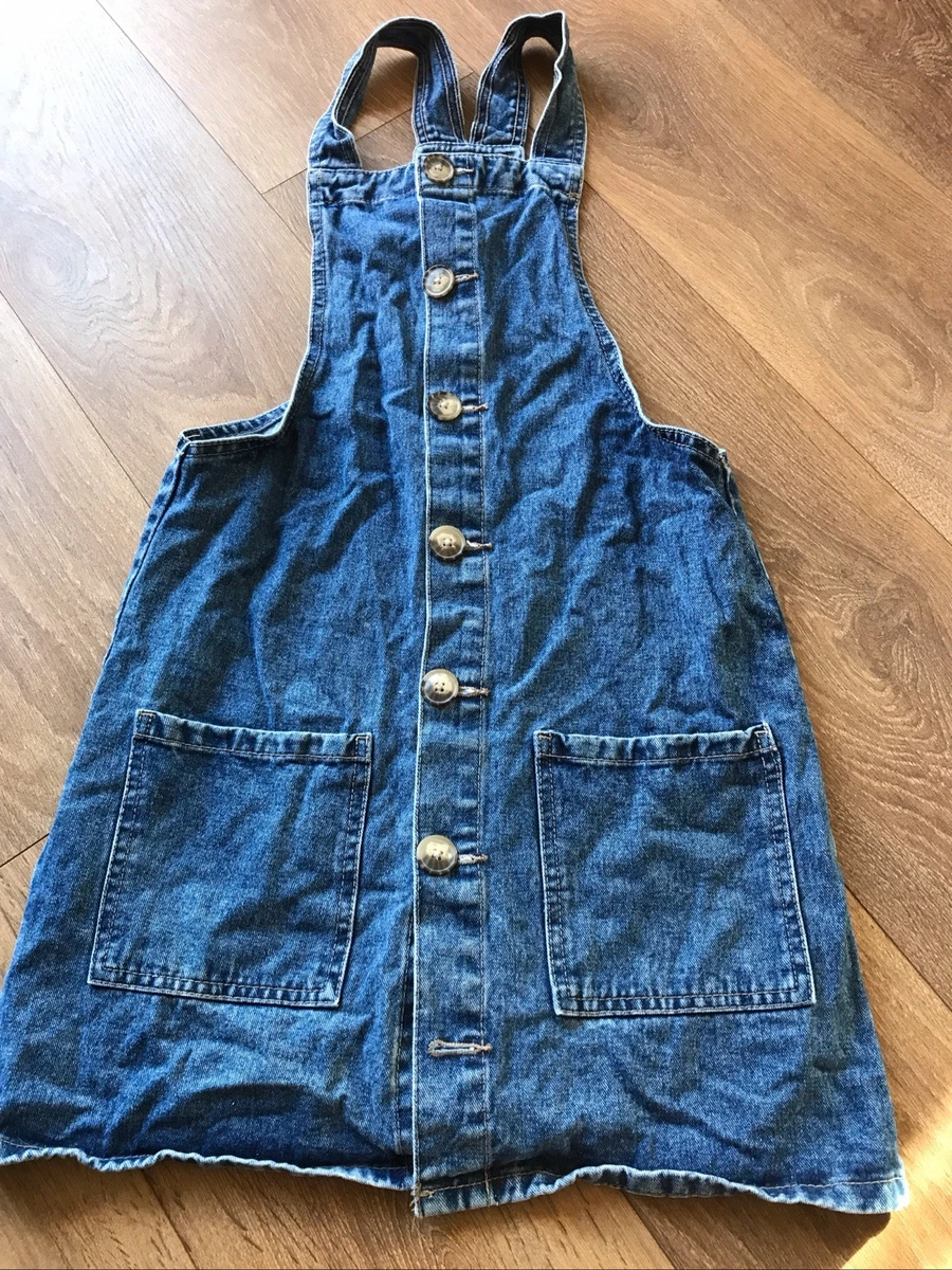 white christmas dresses Disney at Primark Penneys Black Minnie Mouse Denim Dungaree Dress Age   Thrift Cycle