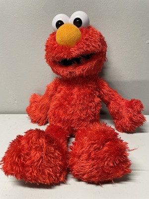 Sesame Street Talking TICKLE ME ELMO Giggles & Shakes! 2016 Shaggy Fur C0923
