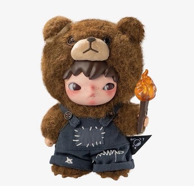 Original Pop Mart Hirono Living Wild - Fight For Joy Plush Doll - Neu/OVP