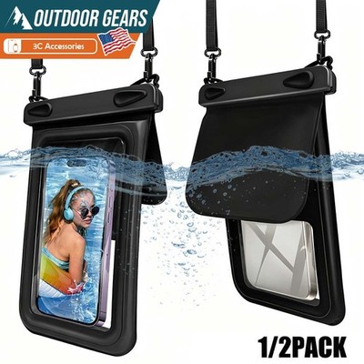 Waterproof Floating Pouch Dry Bag Case Cover For iPhone Cell Phone Touchscreen
