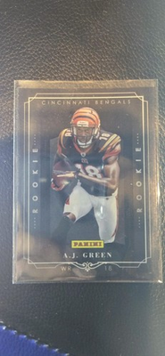 #ad 2011 Panini Black Friday Rookies A.J. Green #RC10 RC Bengals $1.50
