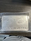 10 Troy Ounce .999 Fine Silver S.S Gairsoppa Shipwreck Certified Silver Bar