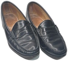 Allen Edmonds Men  s Black Leather Penny Loafer Dress Shoes Size 12 D/B USA