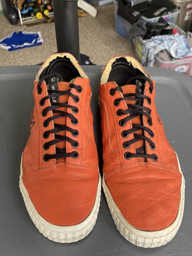 Vans NASA Old School “Firecracker”Shoes Mens 10.5 Kennedy Space USA Flag Patch - Picture 3 of 8