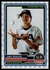 2023 Panini Stars & Stripes JAMES TRONSTEIN White Parallel 31/99 #39