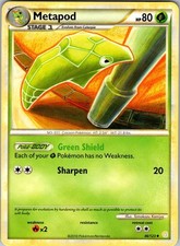 Metapod 46/123 Uncommon HeartGold & SoulSilver Pokemon Lightly Played on eBay