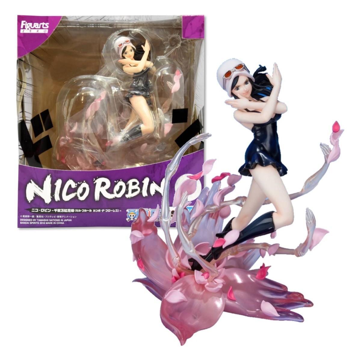 Figuarts ZERO ONE PIECE NICO ROBIN MIL FLEURS CAMPO DE FLORES