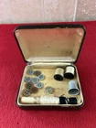 WWII US Army Military Field Repair Uniform SEWING KIT w/ Contents WW2 Officer