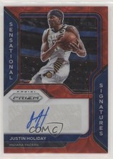 2020 Panini Prizm Sensational Signatures Choice Justin Holiday #SS-JHL Auto 1p5