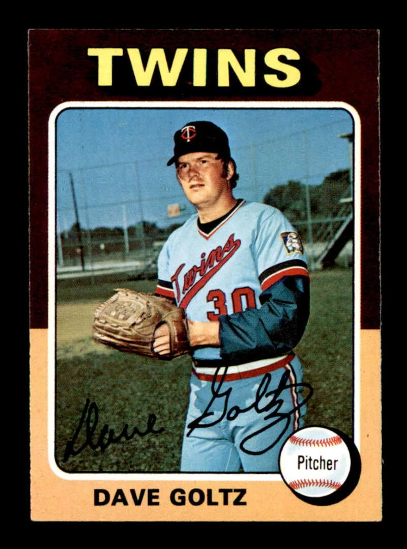 Dave Goltz trading card
