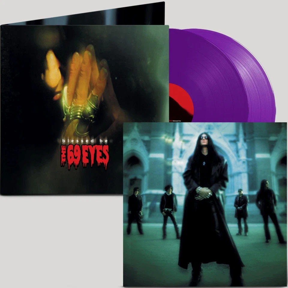 The 69 Eyes - Blessed be incl Demo + Livetracks LIM Violet 2 Vinyl LP 400 WW Neu - Bild 1 von 1