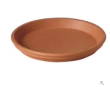 SOTTOVASO IDROREPELLENTE IN TERRACOTTA DEROMA varie misure e finiture