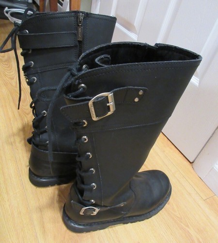 Milwaukee 10C Motorcycle Clothing Company MB255 Dream Girl 12" Leather Boots