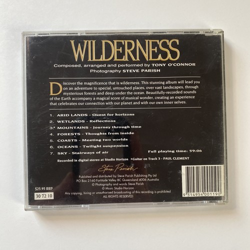 Wilderness, Tony O"Connor, CD, Nature, Melody, Ambient, Relaxation Music - Picture 2 of 6