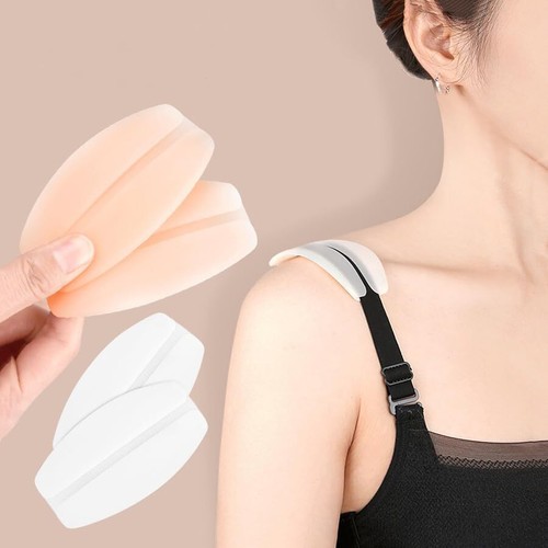 6× Silicone Non-Slip Shoulder Pads Bra Strap Cushion Holder Shoulder Pain Relief - Picture 9 of 18