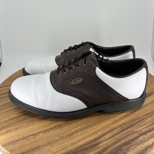 Footjoy Mens Size 10 Golf Shoes White 