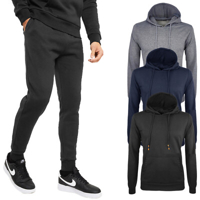 Tuta Uomo Cotone Leggero Completo Sport Maglia Felpa Cappuccio + Pantalone  VEQUE | eBay