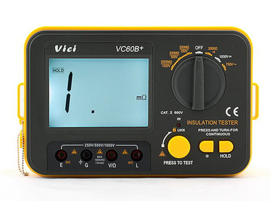 New !! ACTectek VC60B+ Digital Insulation Tester Megger MegOhm Meter US Ship