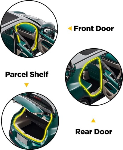 20FT 6M Car Auto Rubber Seal Trim Molding Door Edge Lock Protector Weather Strip - Picture 4 of 6